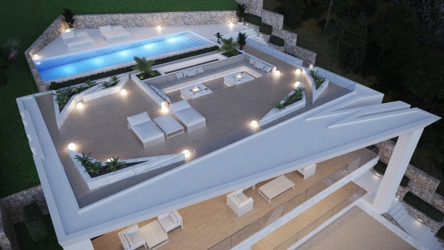 Contemporary elegant villa for sale