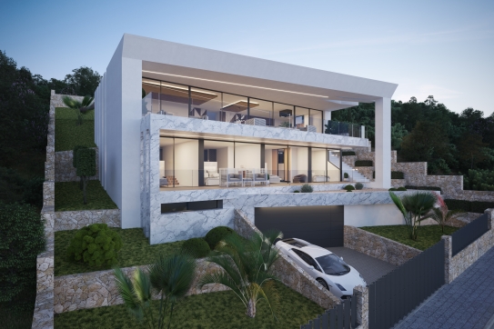 Contemporary elegant villa for sale